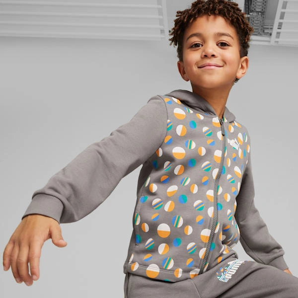 “PUMA Sommerlejr Hoodie – Komfort & Stil for Små Piger & Drenge”